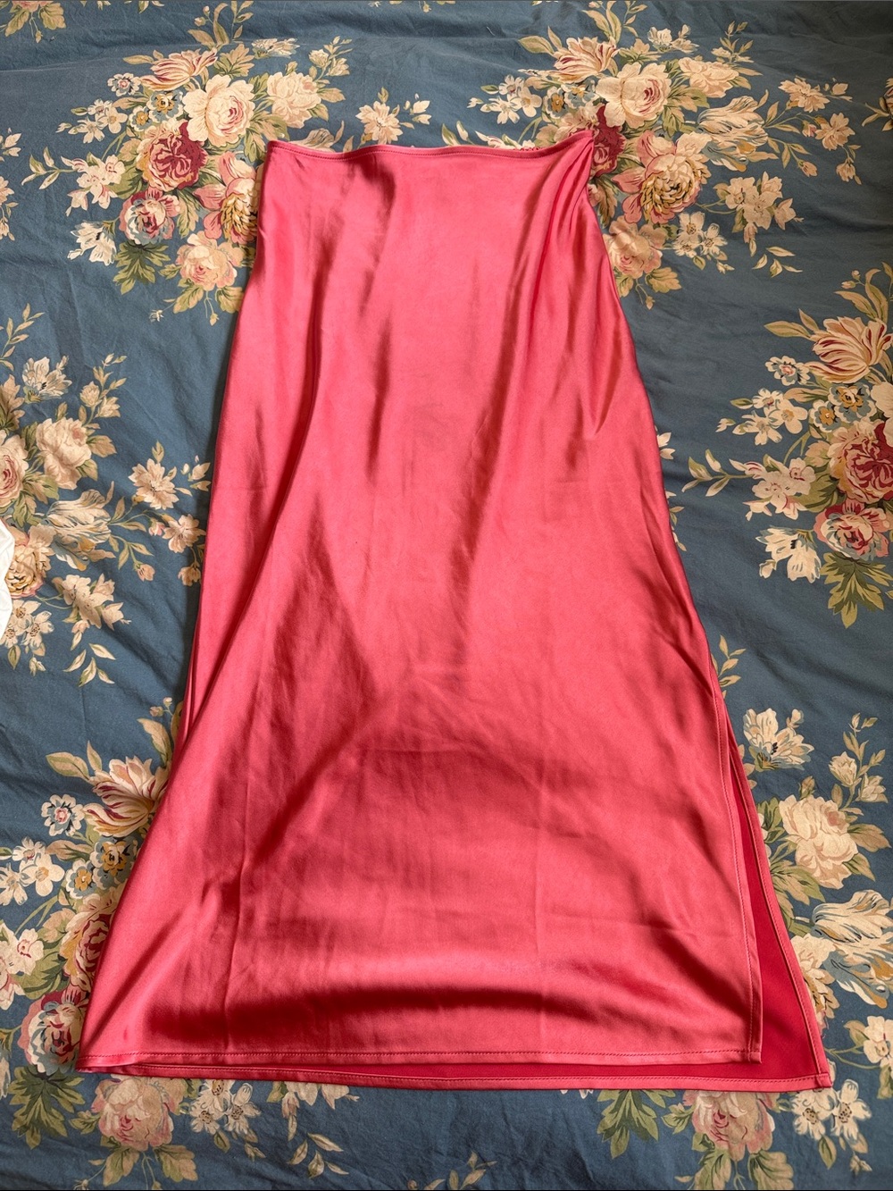 Old navy satin midi skirt